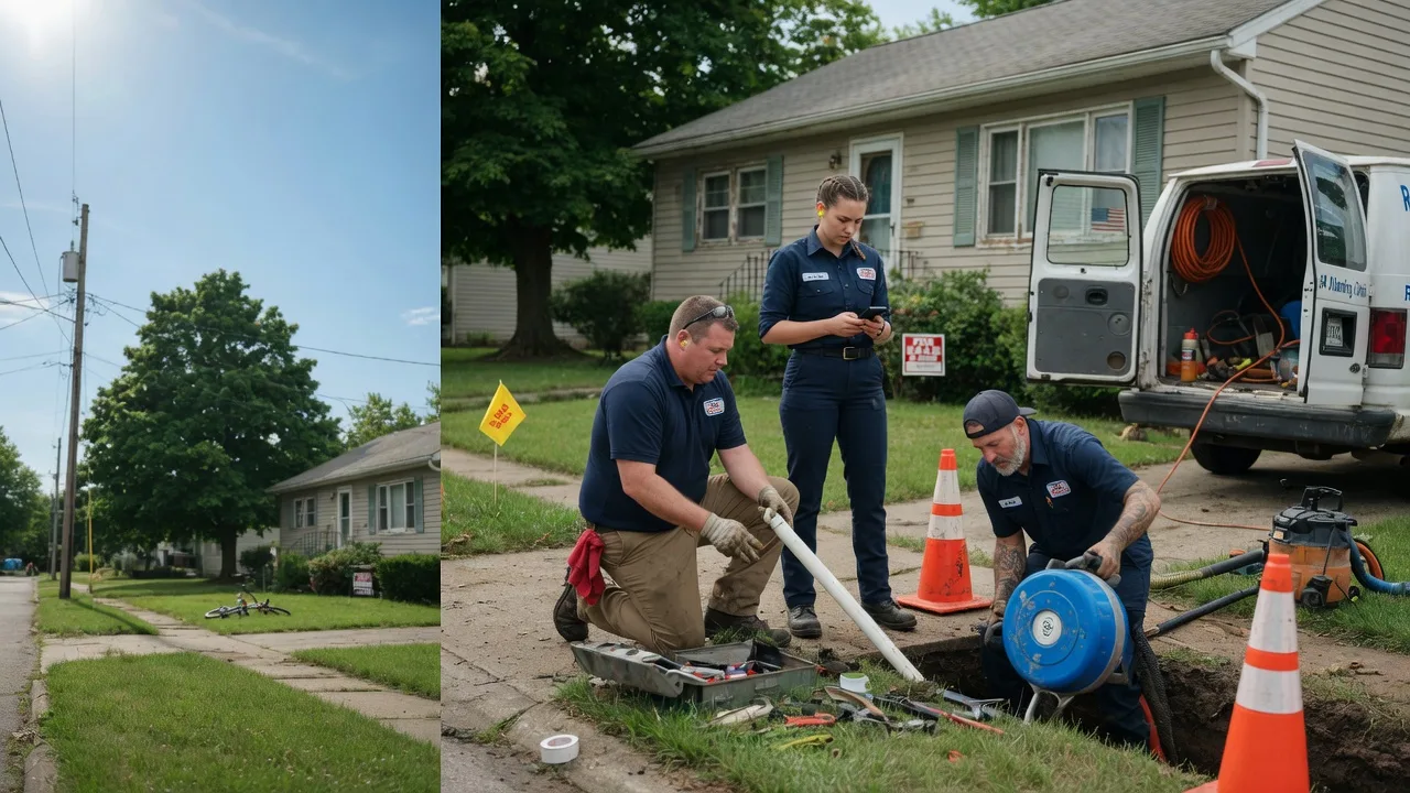 Sewer Line Repair in Lawndale, IL near me